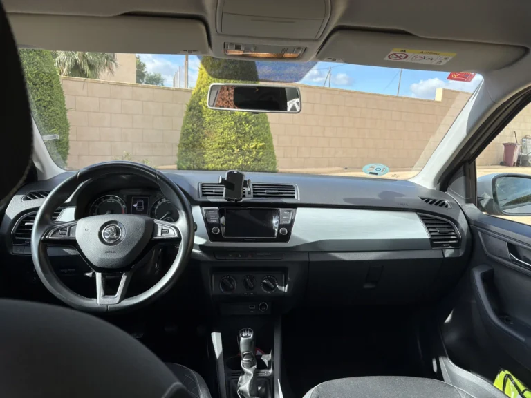 Skoda Fabia interior dashboard