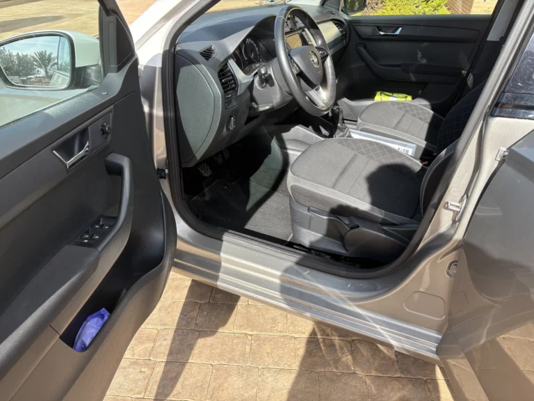 Skoda Fabia driver seat interior