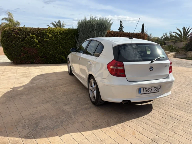 BMW 116d rear exterior