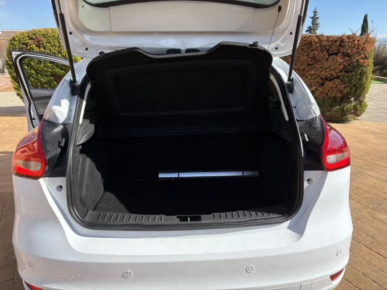 Ford Focus trunk space