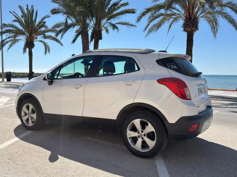 Opel Grandland rental car Costa Blanca beach location