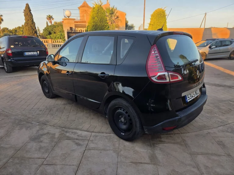 Renault Scenic black rental car Costa Blanca
